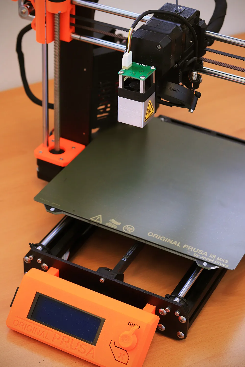 CNC laser Mounted to 3D Printer