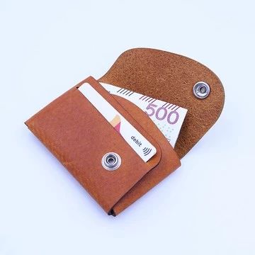 Laser-made Leather Wallet