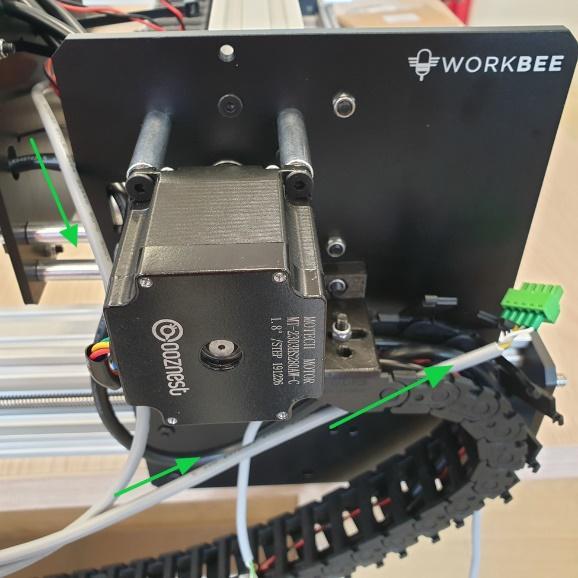 wirring workbee laser upgrade