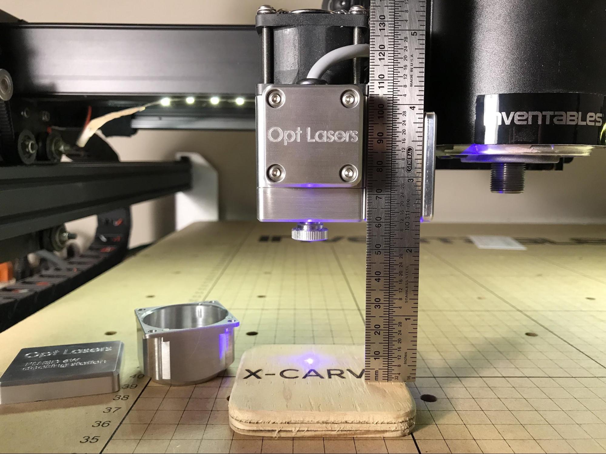 Adjusting Laser Lens at X-Carve